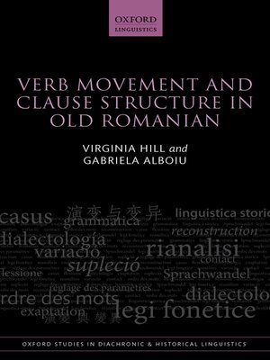 cover image of Verb Movement and Clause Structure in Old Romanian